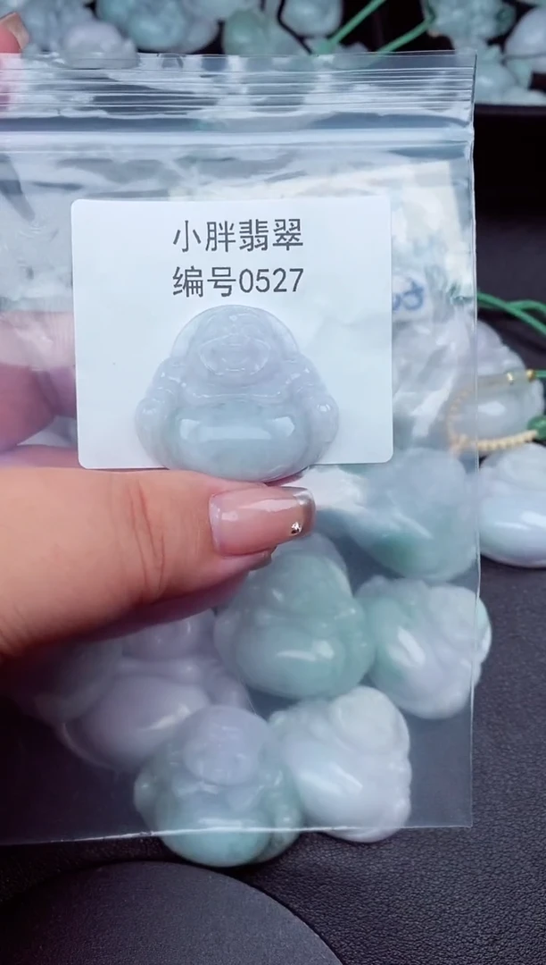 翡翠未镶嵌颈饰缅甸天然A货翡翠0527