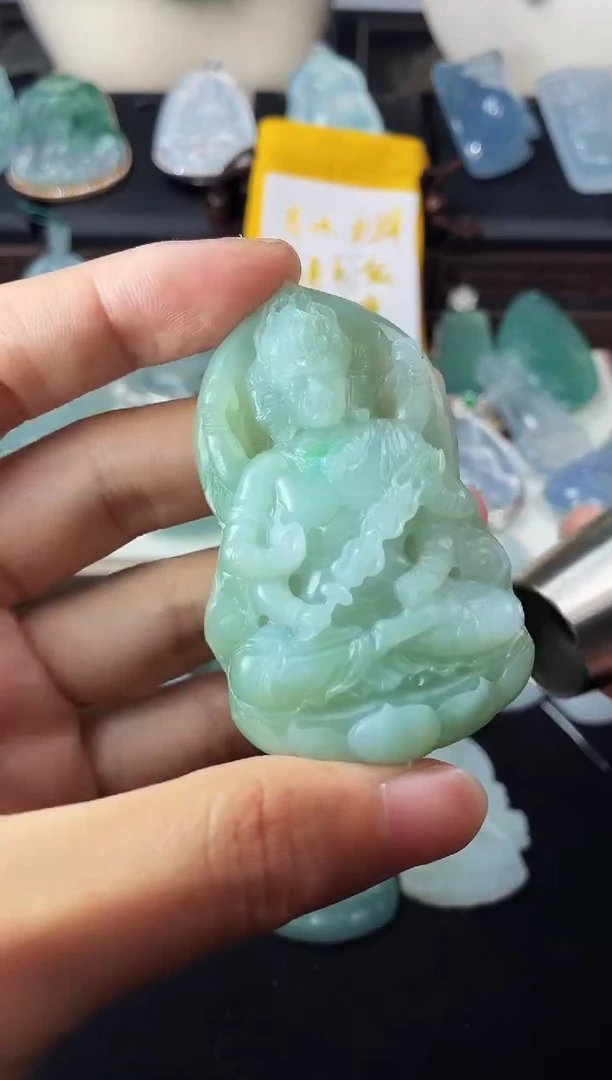 未镶嵌定制翡翠C**y毛货不退不换
