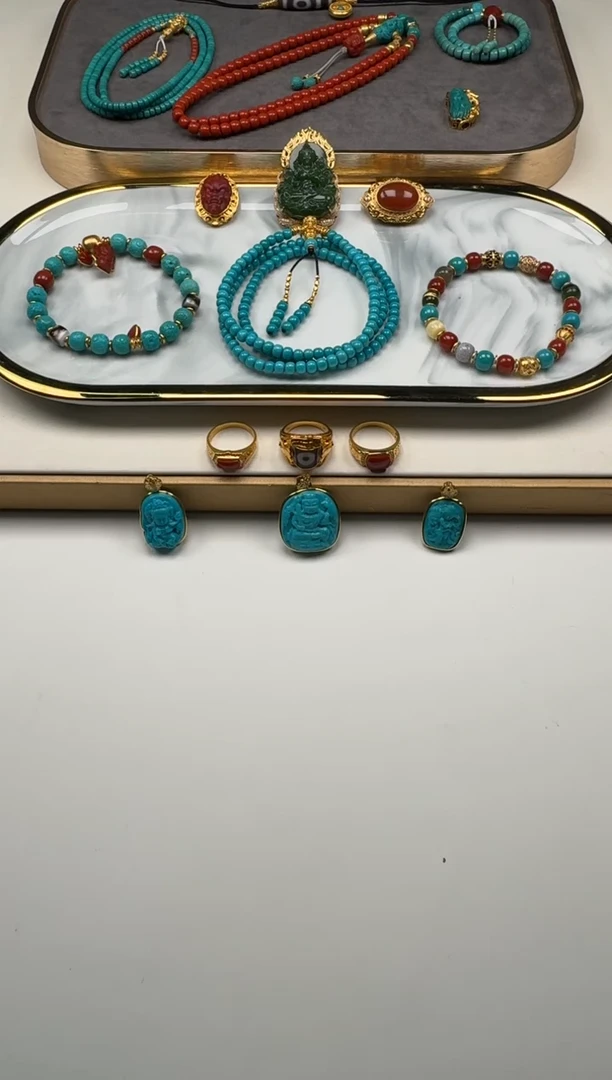 未镶嵌绿松石配饰蜜***～配饰