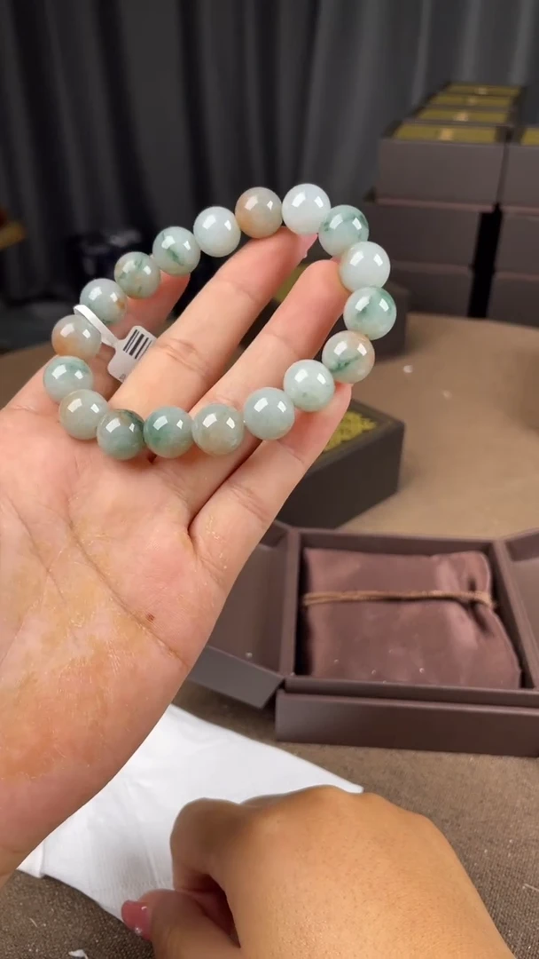 未镶嵌手链翡翠手串