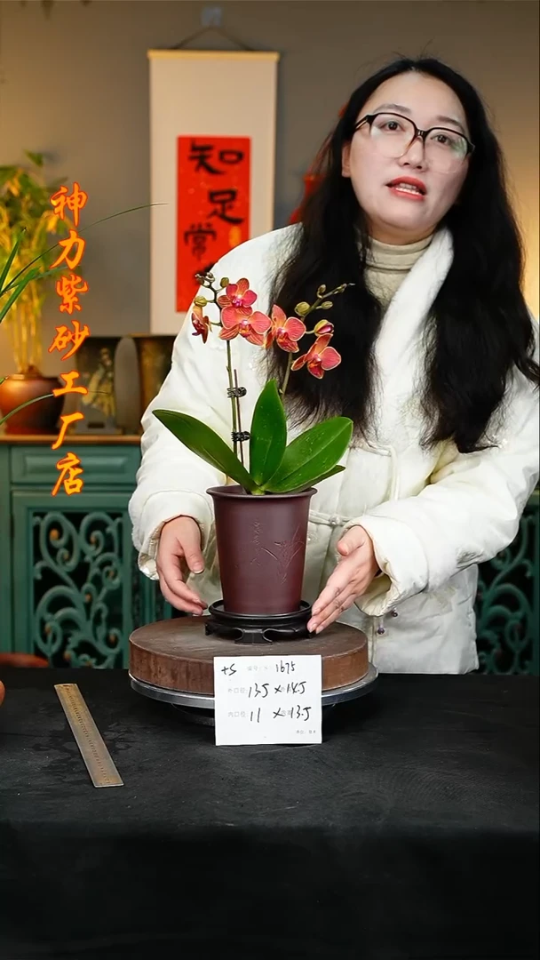 【闪购商品】紫砂花盆紫砂花盆1675+S