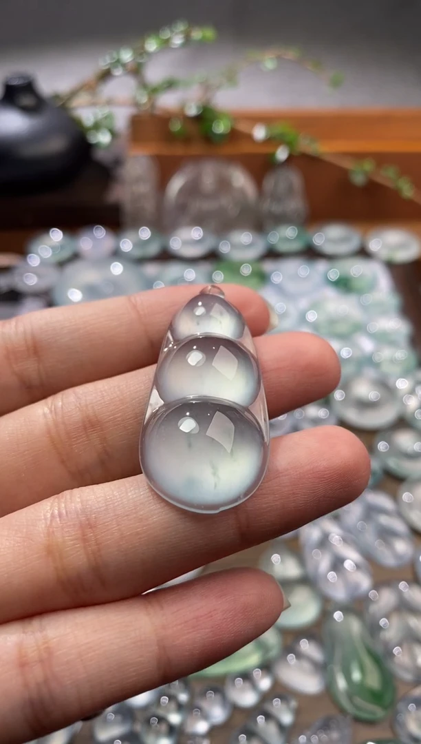 吊坠(不含链)未镶嵌翡翠豆子