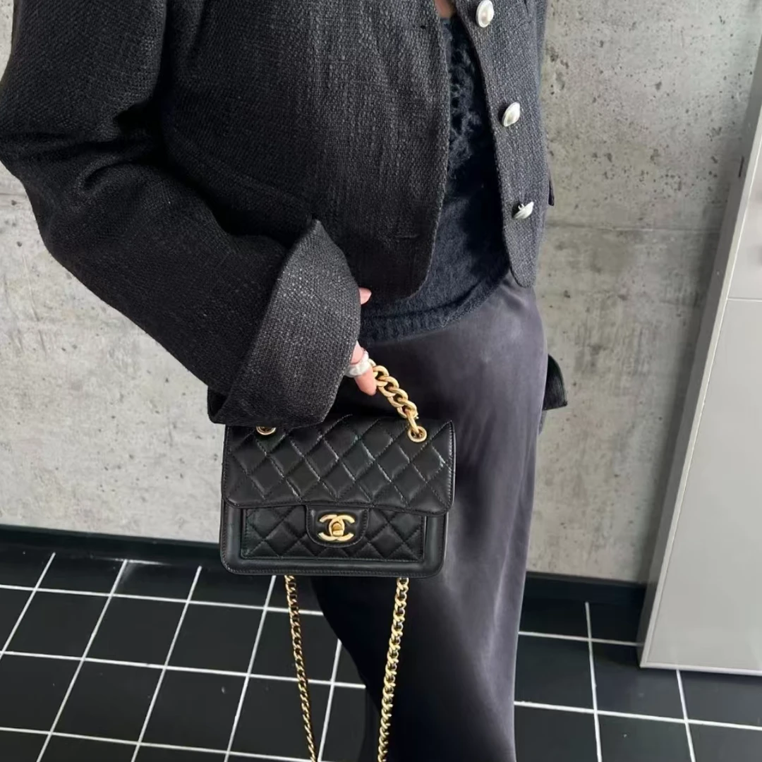 99新 Chanel/香奈儿 安洁利严选/BK0163079 单肩包