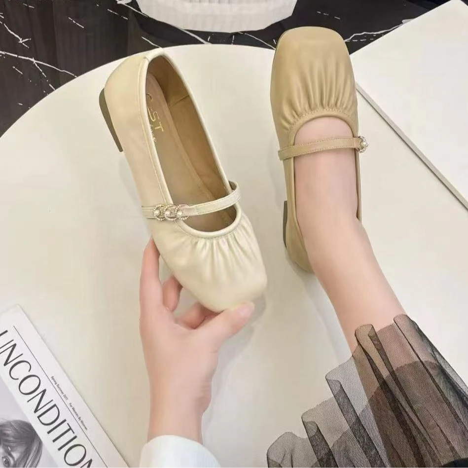 新款韩版舒适玛丽珍单鞋5602