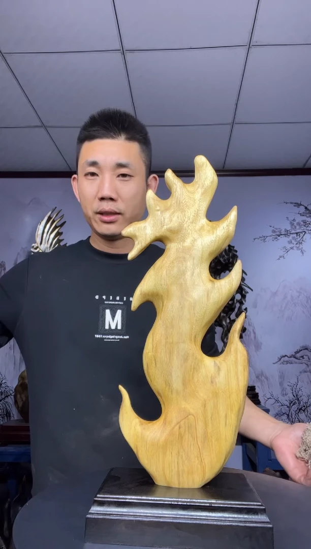 金丝楠木雕款果*金丝楠木工艺品摆件