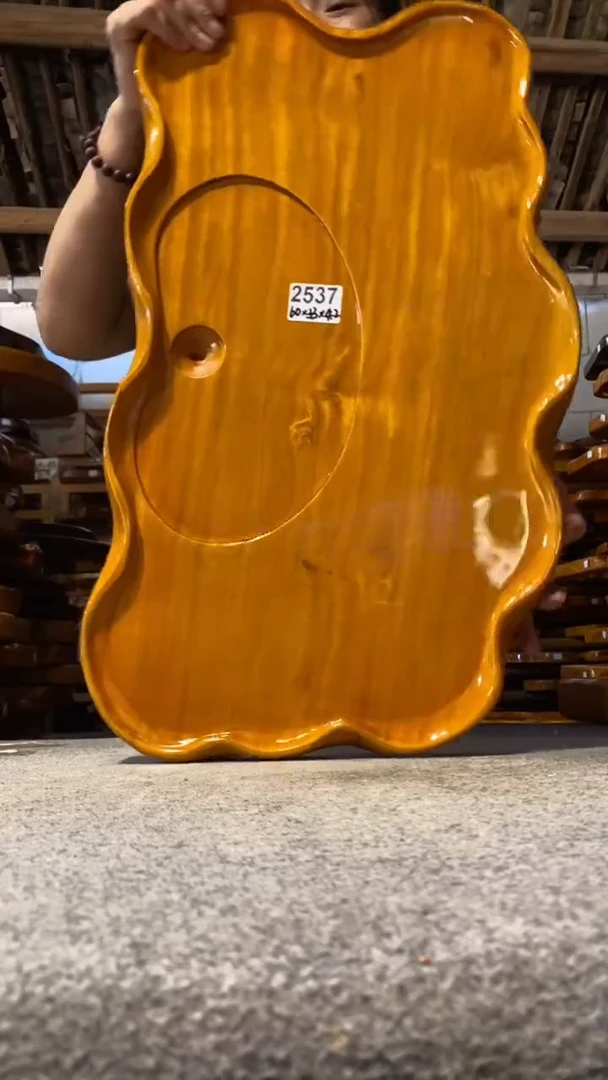 实木茶盘 一物一拍（不含配件）