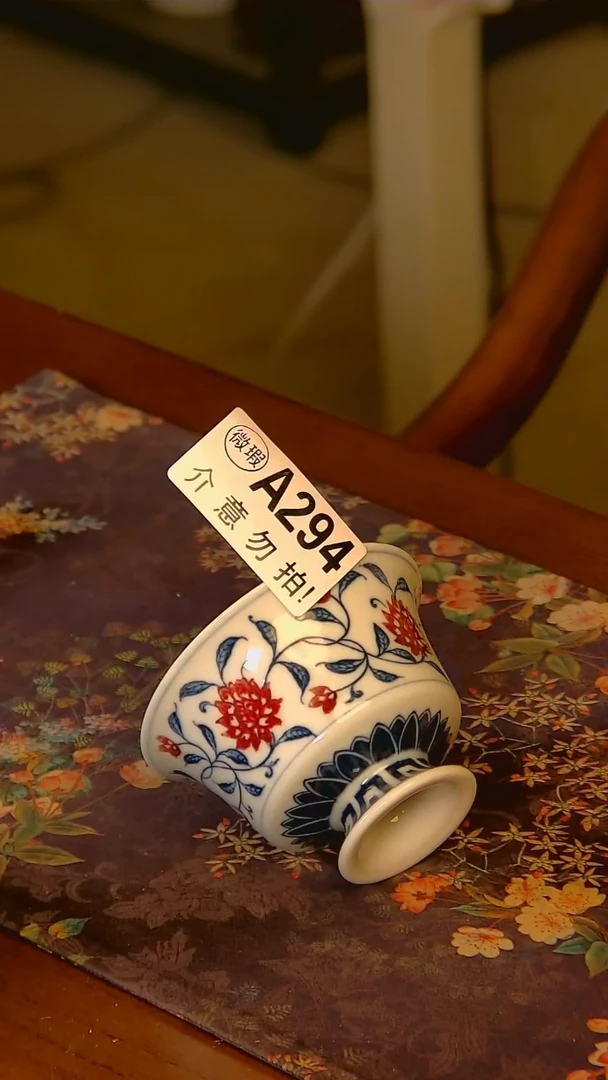 杯手工手绘杯杯很美丽