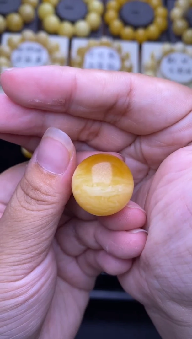 裸石琥珀未镶嵌大小姐珠宝严选111