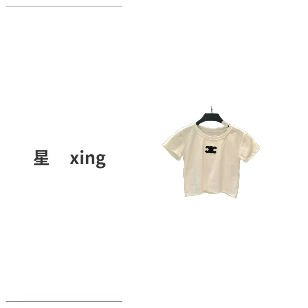 342凯旋夏装新款圆领套头短款T恤上衣52086