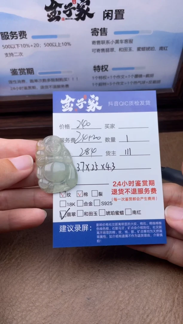 翡翠未镶嵌颈饰5426727579