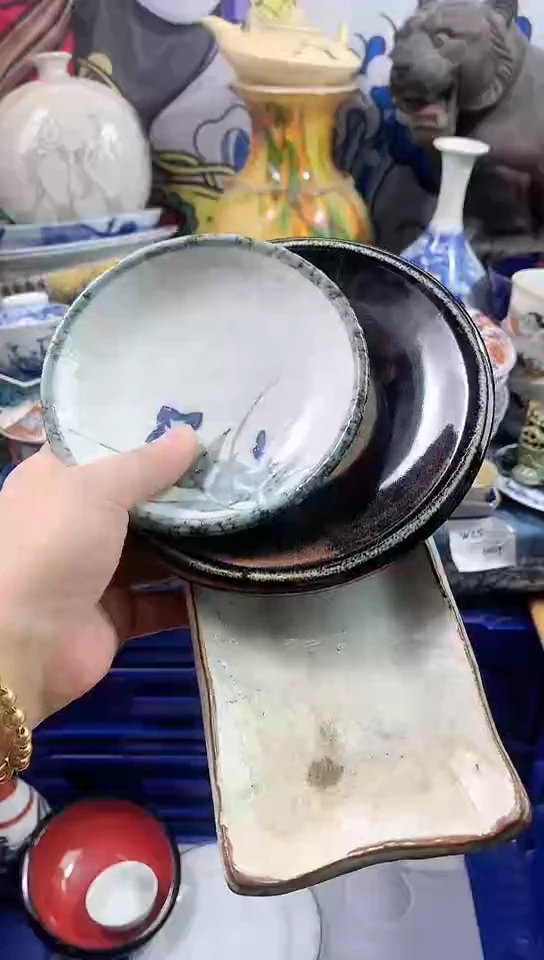 茶杯紫砂蓝**姬镰仓物语甄选瓷器11