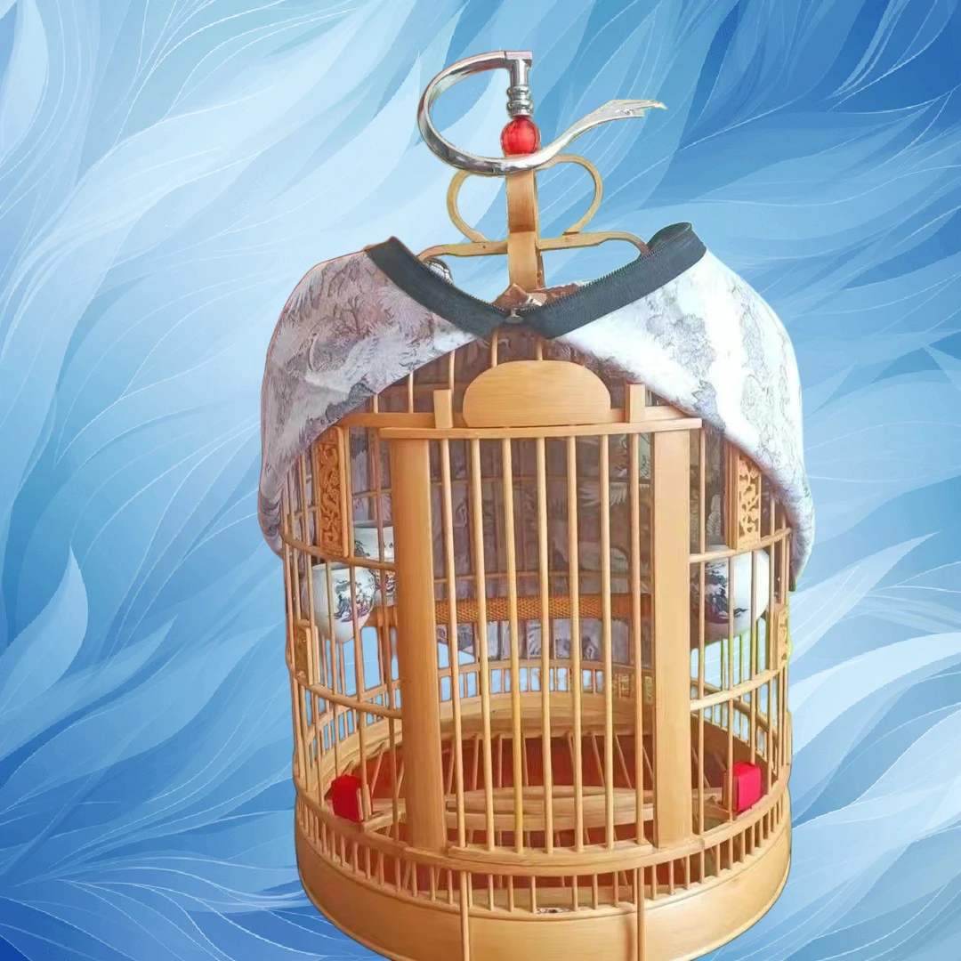 原色/茶红色老楠竹川笼（泡油款）