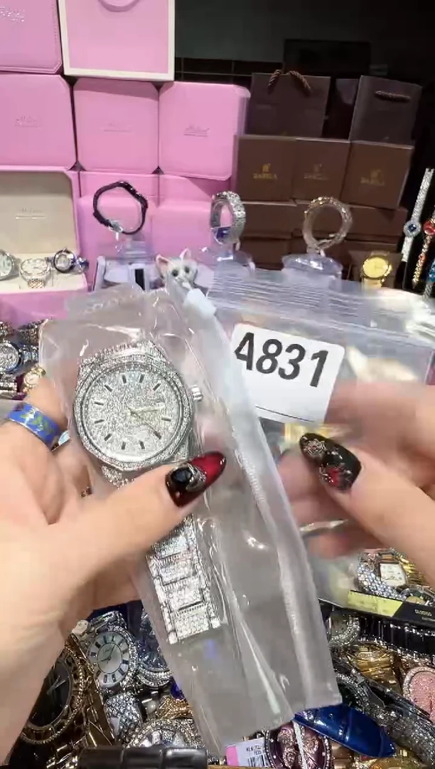 石英机芯不锈钢不锈钢直播定闪专用