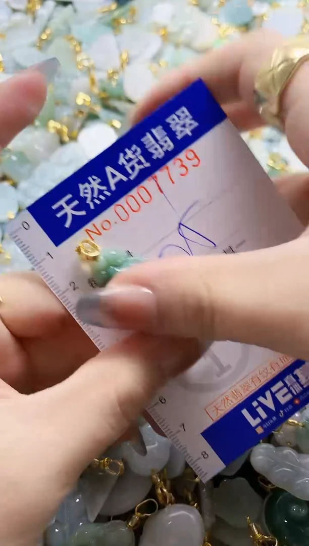 颈饰未镶嵌翡翠纯天然a货翡翠