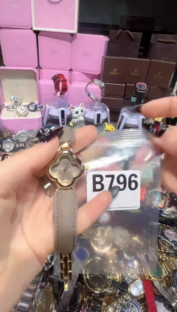 石英机芯不锈钢不锈钢直播定闪专用