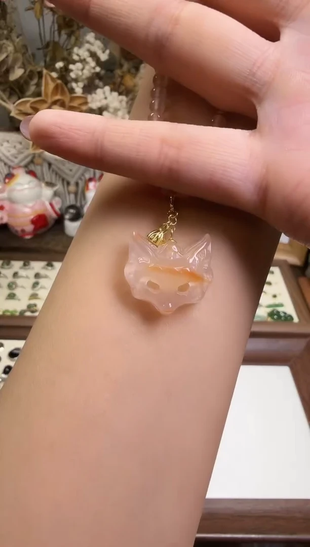 水晶摆件未镶嵌吊坠