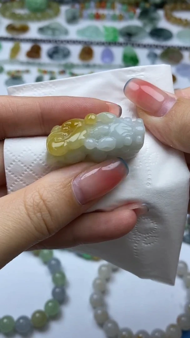 未镶嵌定制翡翠毛货定制不退不换