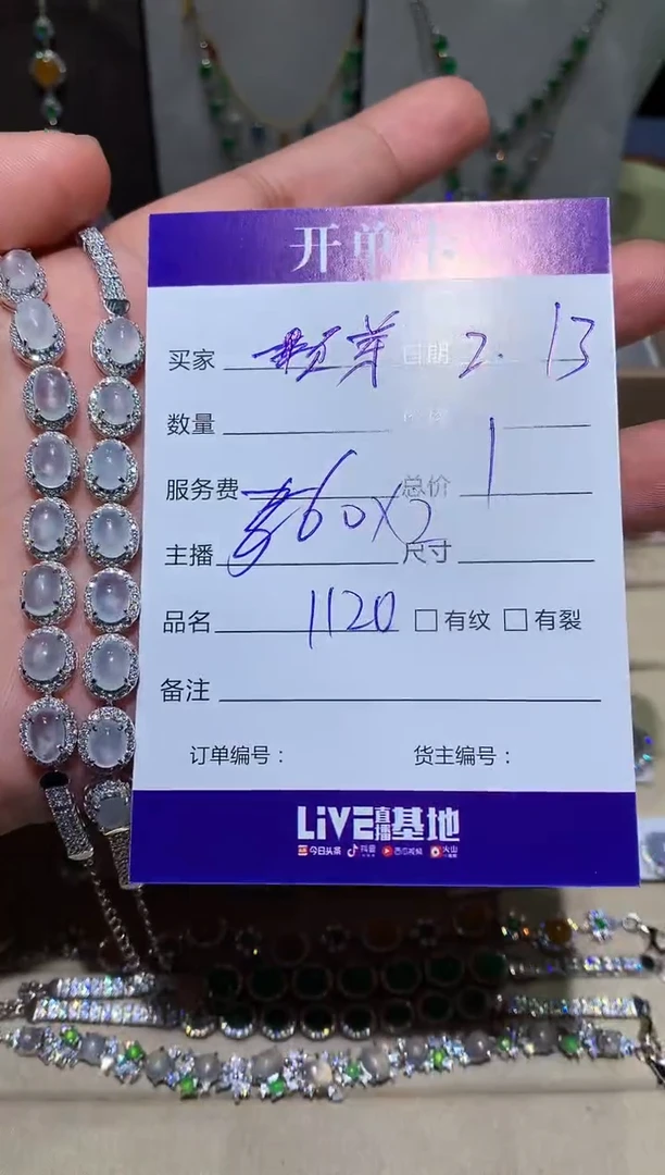 【闪购商品】翡翠耳饰未镶嵌一颗芽