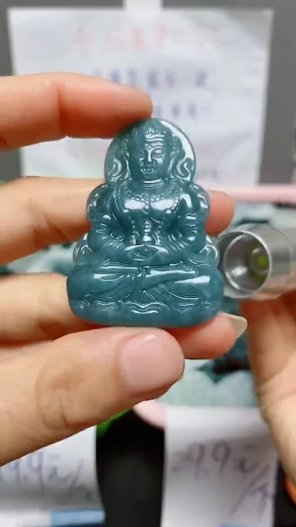 【闪购商品】翡翠颈饰未镶嵌天然翡翠A货