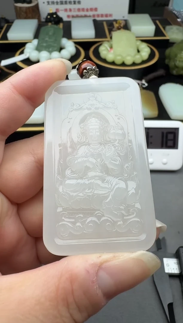 颈饰未镶嵌和田玉4