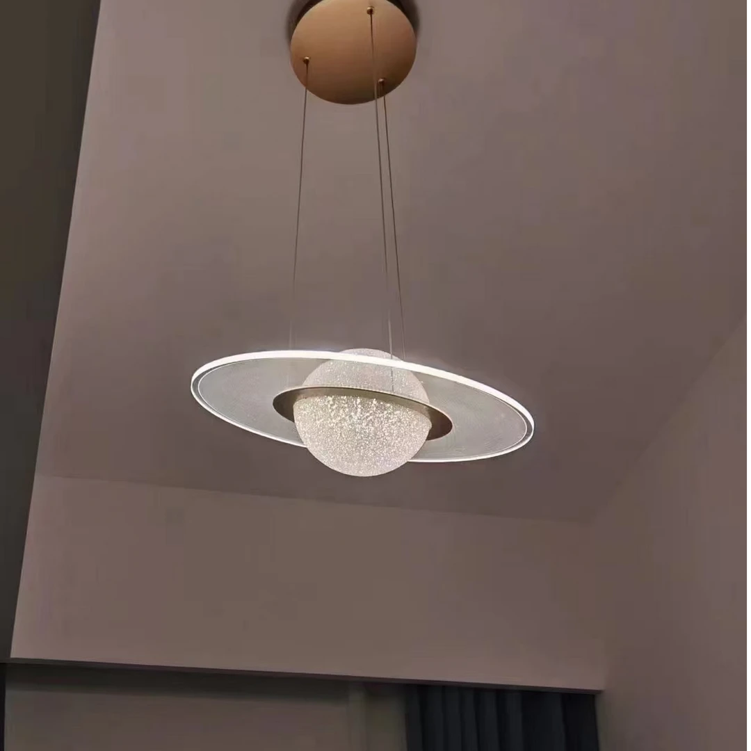 【凯纳优选】(星球)简约时尚大气原创餐厅孩子房书房家用护眼吊灯