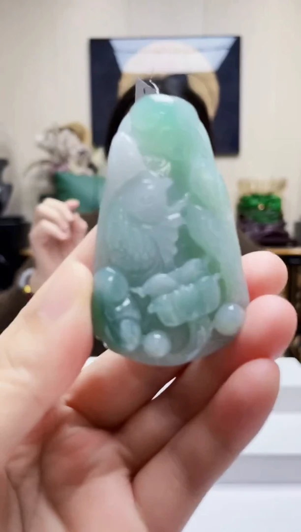 未镶嵌定制翡翠吊坠25