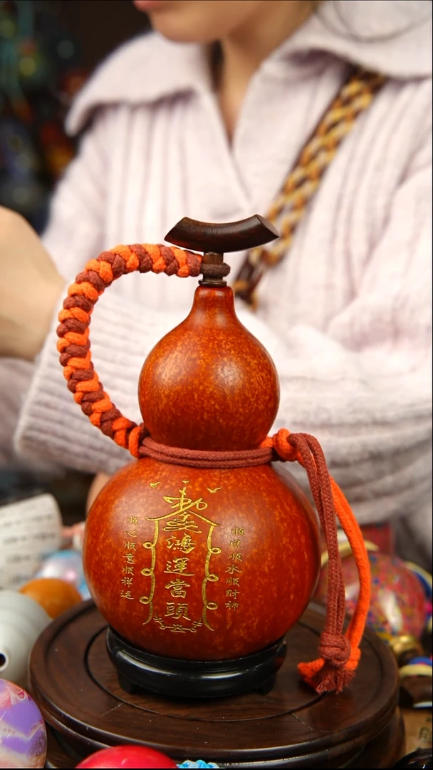 472号500ml左右非遗大漆酒葫芦