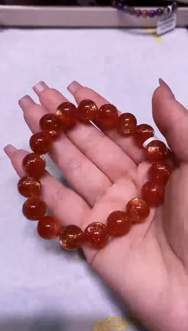 未镶嵌手链长石多样性发其一金太阳11.5+