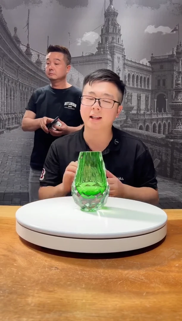 茶宠艺术香薰瓶 绿色