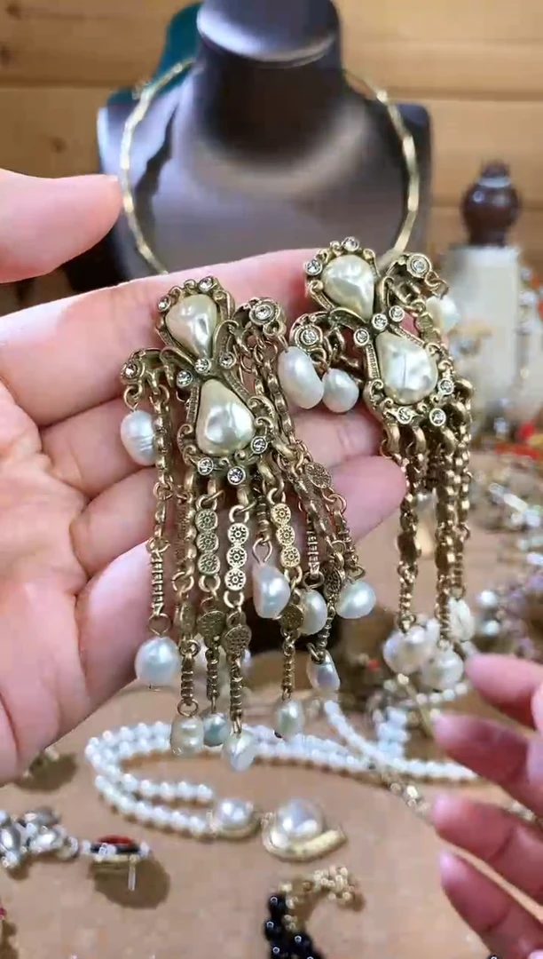 合金无925银中古饰品