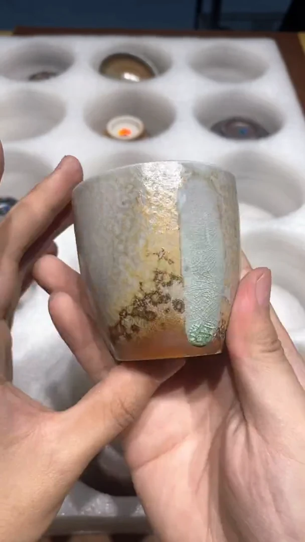 奢瓷/瑞寅柴烧茶器（杯子）674