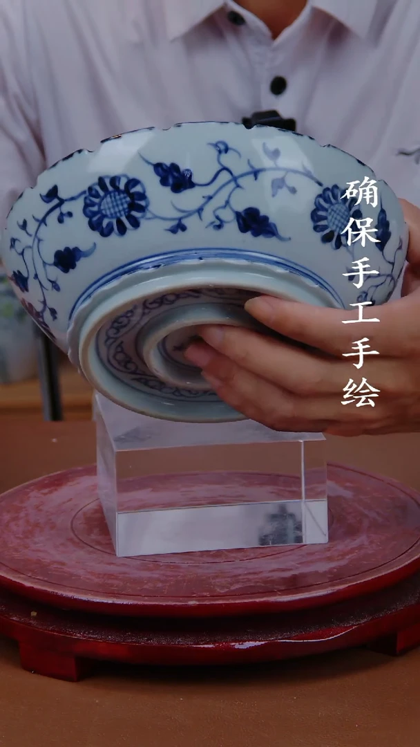 摆件景德镇手工手绘陶瓷摆件30