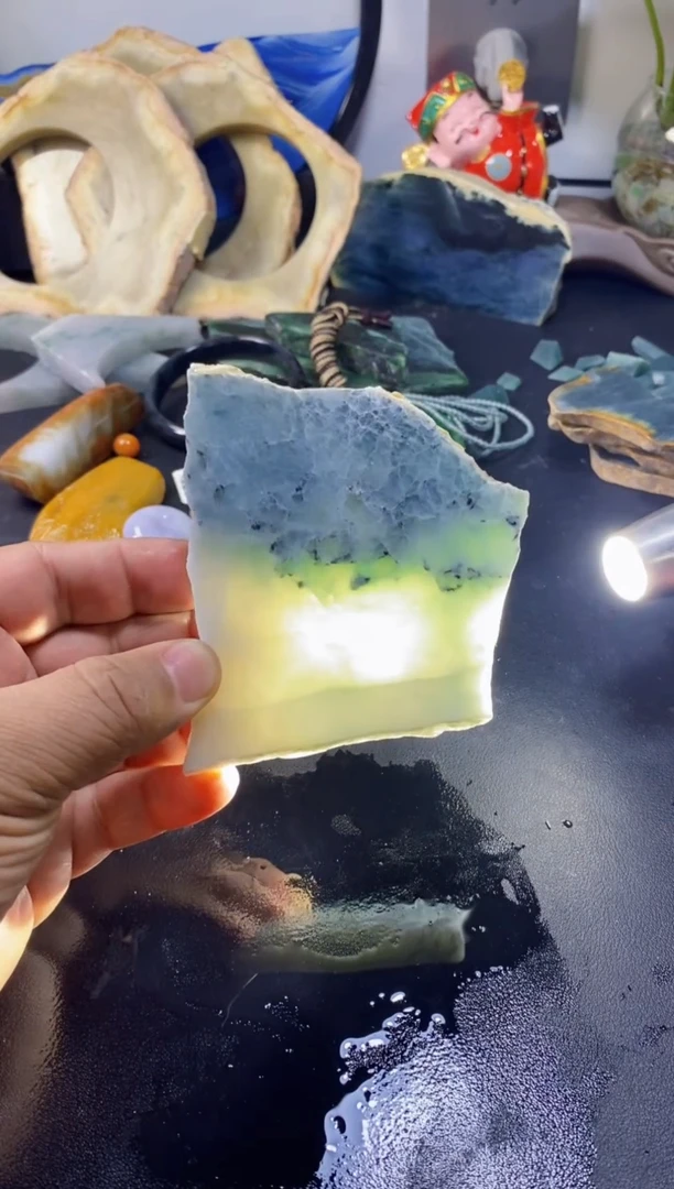 翡翠未镶嵌颈饰129天然翡翠