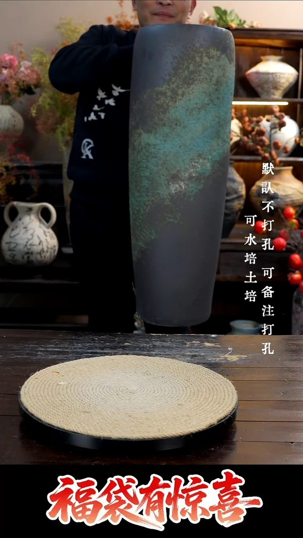 摆件陶01景德镇高档陶瓷花瓶