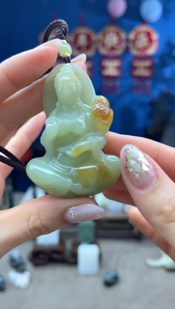 【闪购商品】和田玉颈饰未镶嵌1