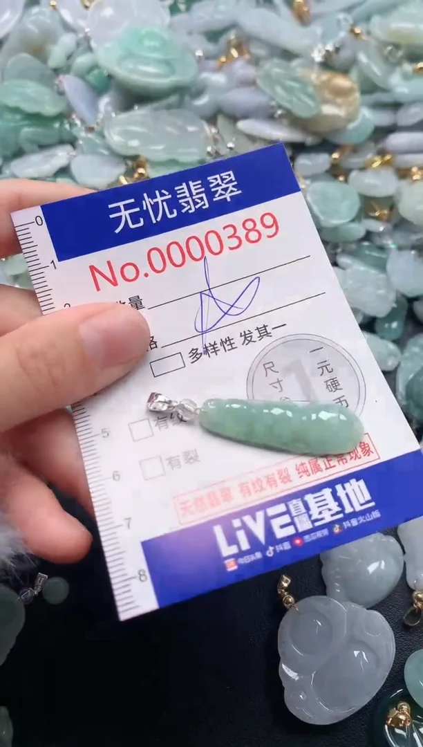 吊坠(不含链)未镶嵌翡翠389