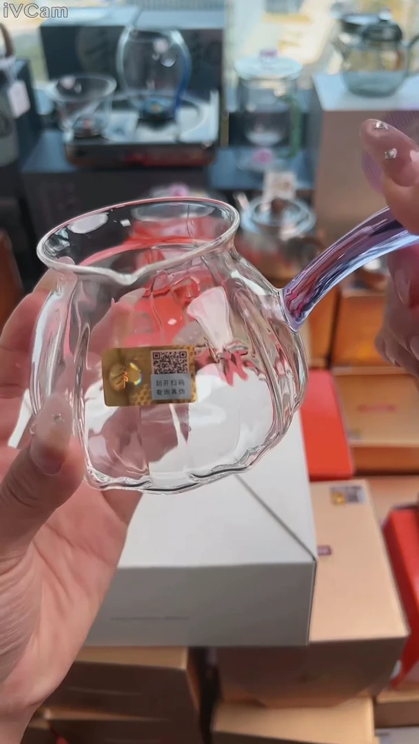 @@禾器晶彩侧把莲君浅紫色