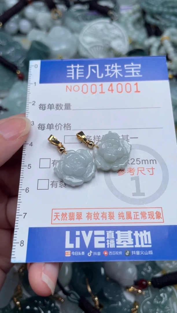 颈饰未镶嵌翡翠14001