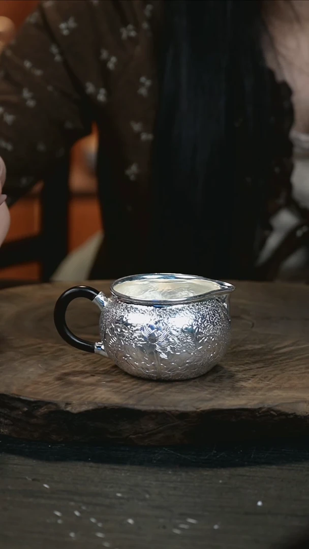 手工新品公道银杯999