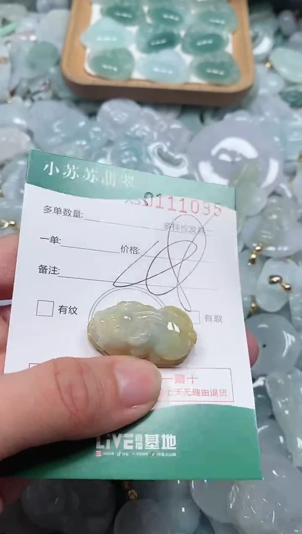 【闪购商品】翡翠颈饰未镶嵌闪购商品0111035