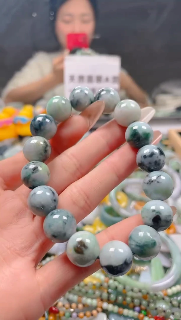 【闪购商品】翡翠颈饰未镶嵌13-14MM/U/翡翠A货一图一物