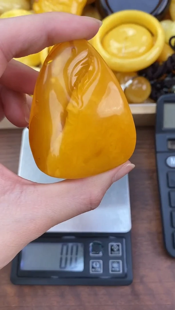 裸石琥珀未镶嵌天然琥珀蜜蜡