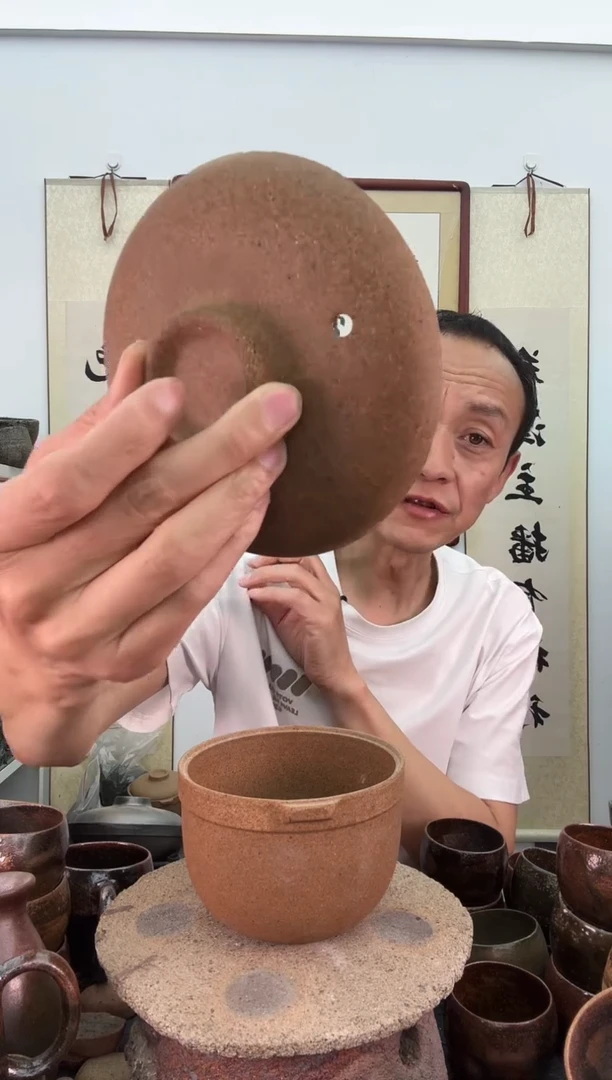 窑变有孔小砂锅1升技艺