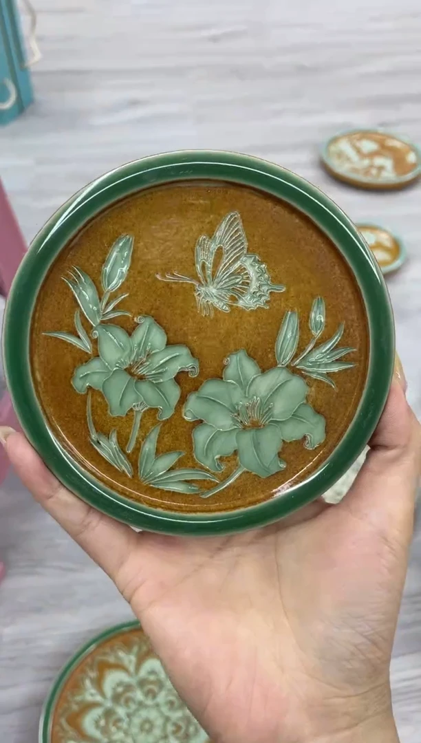 纯手工 小号  慧仙青瓷 龙泉青瓷大促