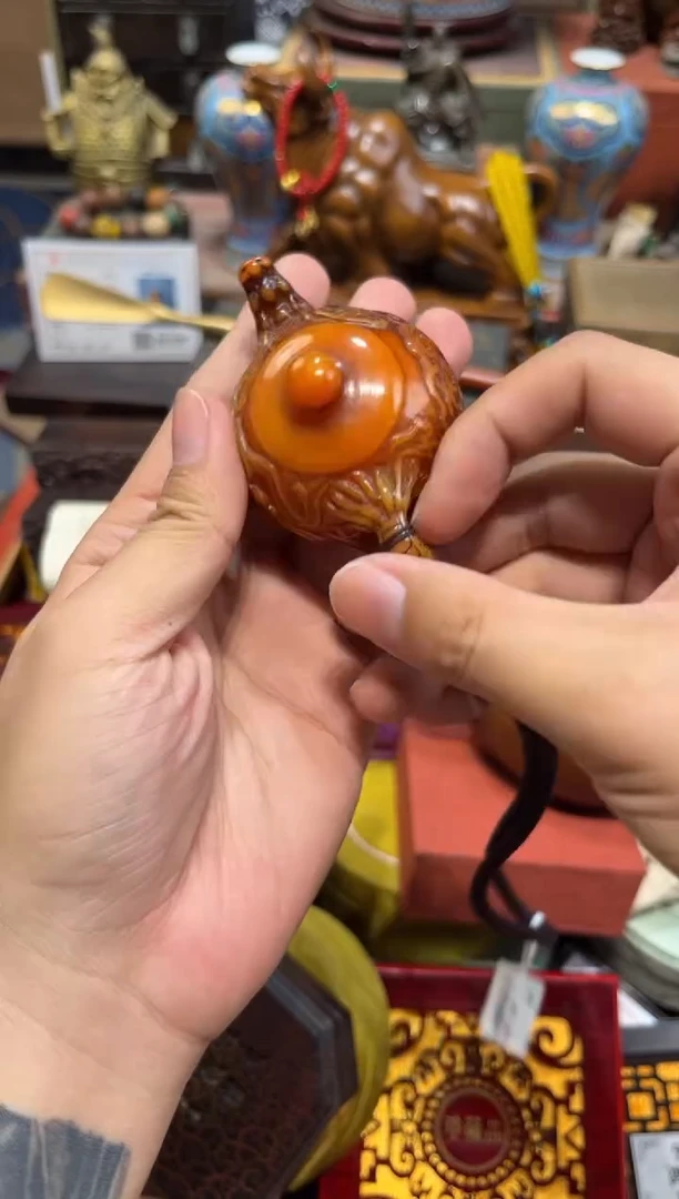 未镶嵌蜜蜡裸石Q刘哥专属高端精品3