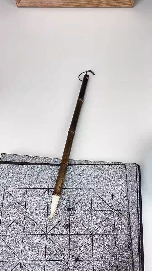 直播间临时秒拍链接，一支狼羊兼毫紫竹笔杆出峰3.7