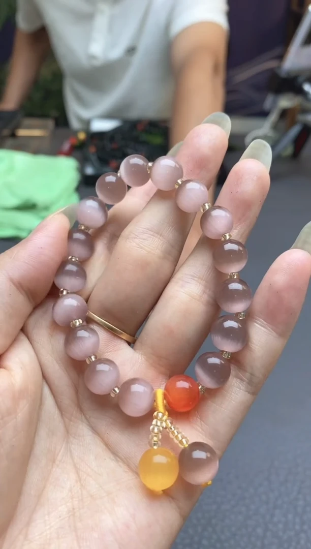 玛瑙/玉髓手串未镶嵌8