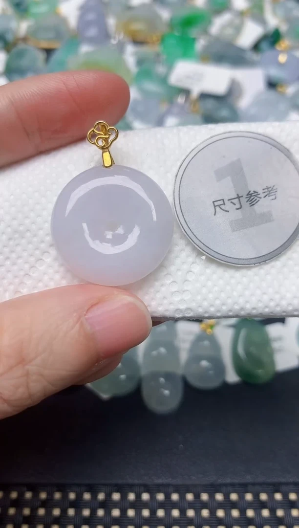 颈饰未镶嵌翡翠天然缅甸A货翡翠