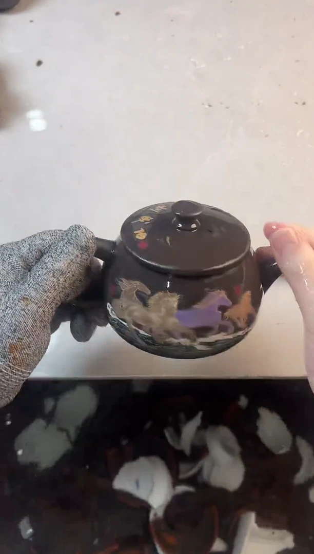 马到成功汉瓦壶300毫升