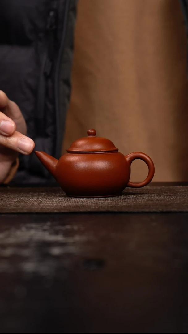 茶壶紫砂原矿手工壶80CC